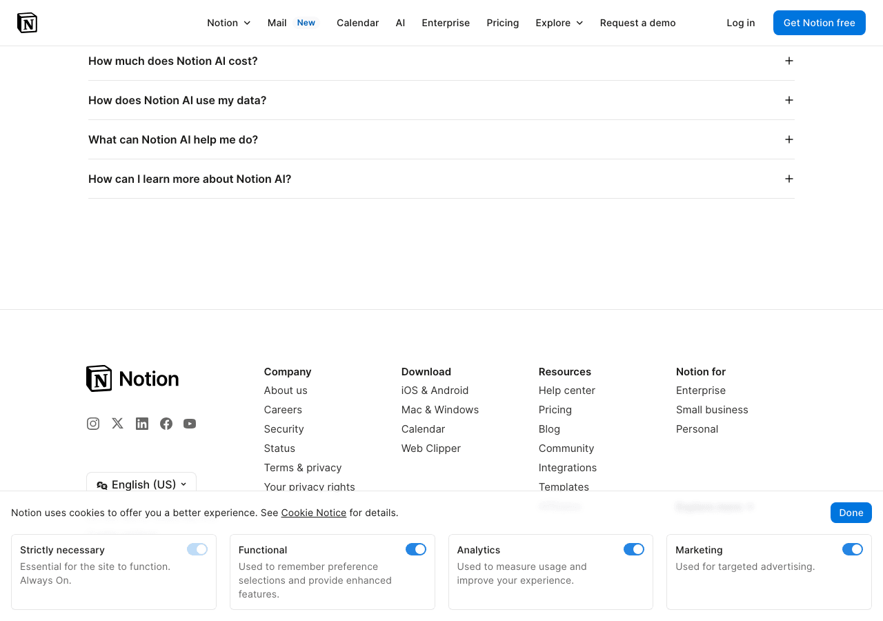 Notion AI Screenshot - Ranked #17 in Top 100 AI Tools