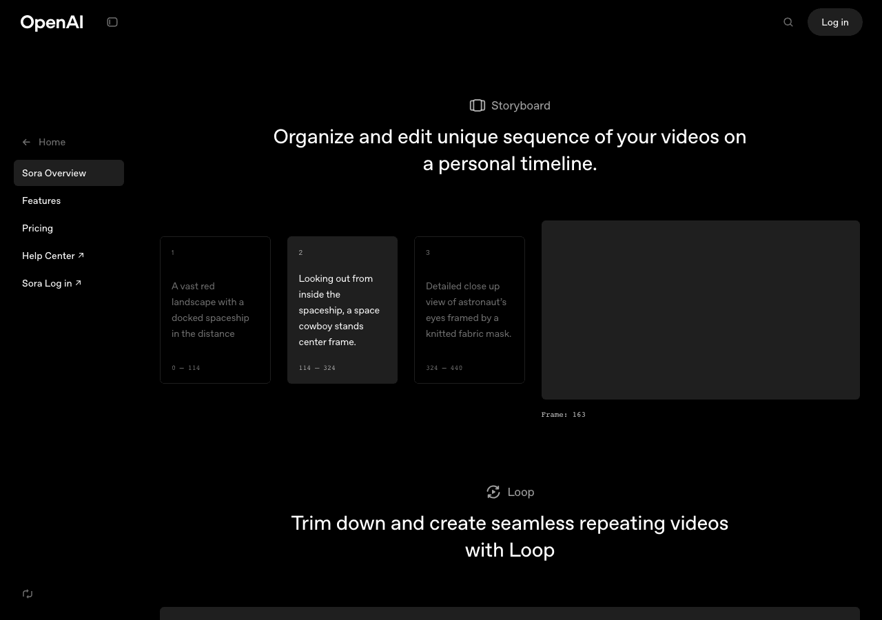 Sora Screenshot - Ranked #2 in Top 100 AI Tools