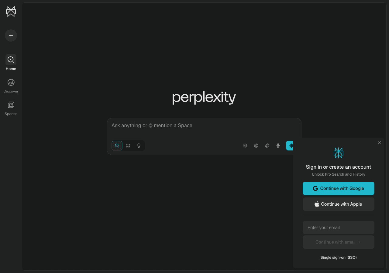 Perplexity Screenshot - Ranked #4 in Top 100 AI Tools
